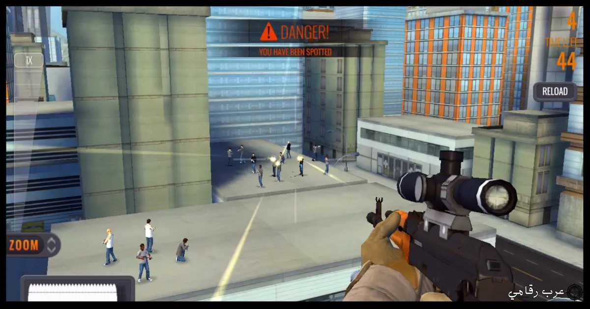 تحميل لعبة Sniper 3D مهكرة