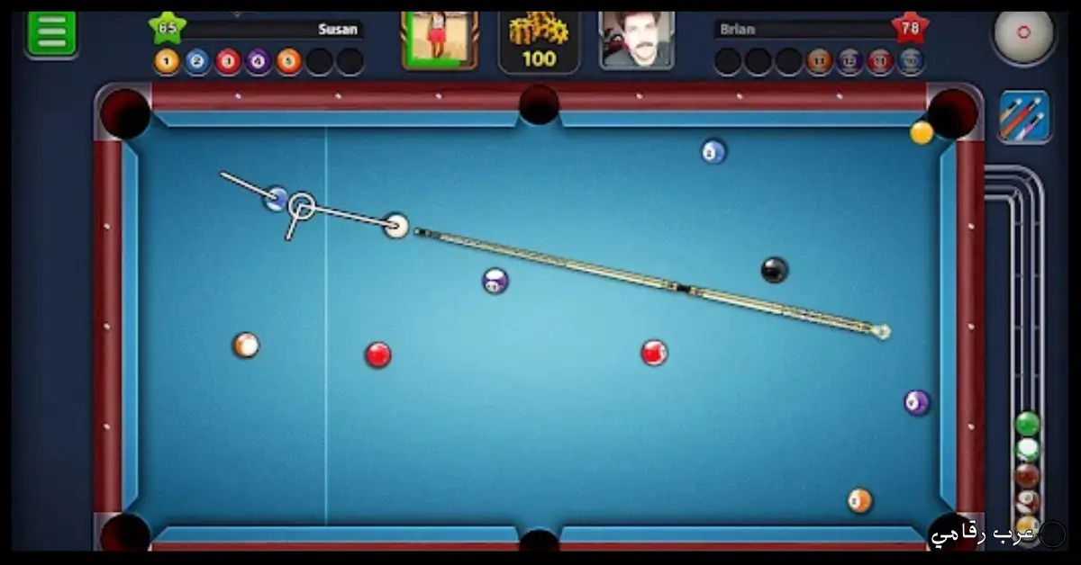 تحميل لعبة 8 Ball Pool مهكرة