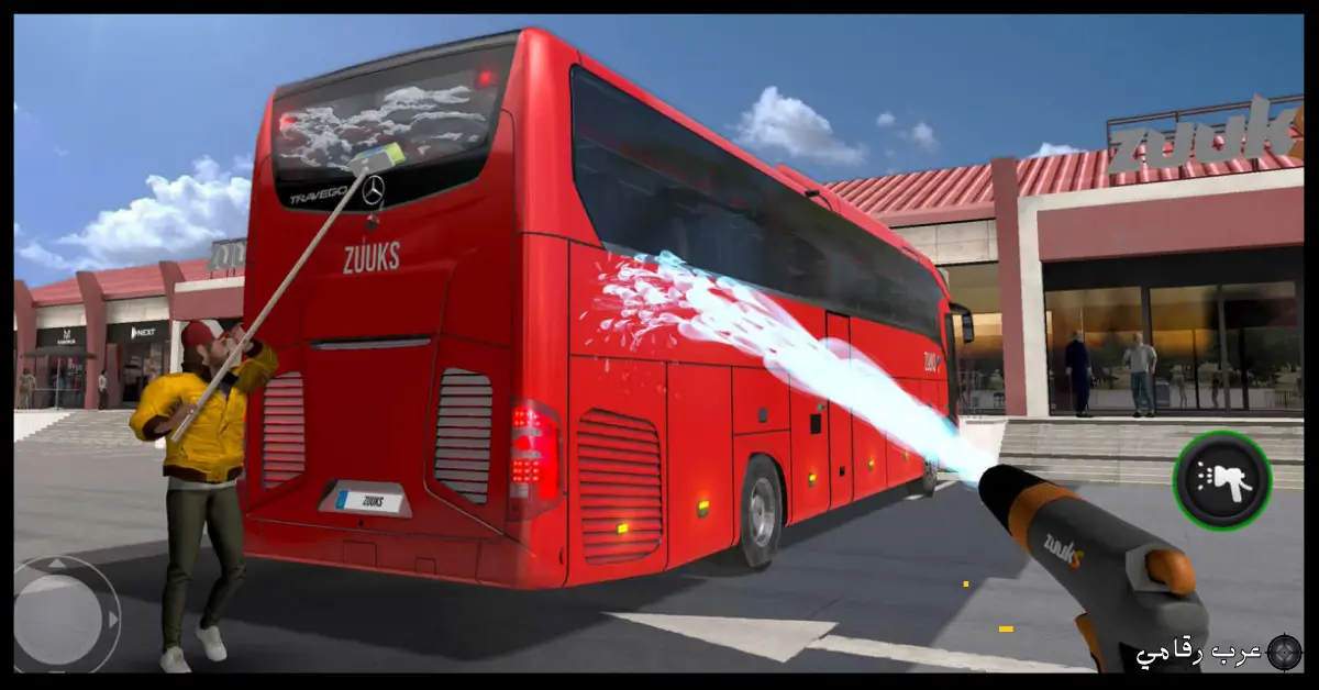 تحميل لعبة Bus Simulator مهكرة  محاكاة قيادة الحافلات